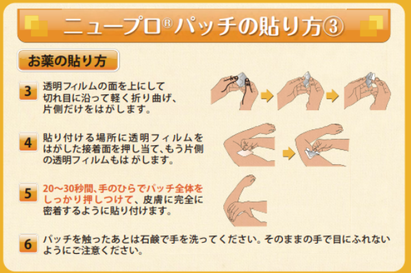 ニュー プロ パッチ 貼り 方